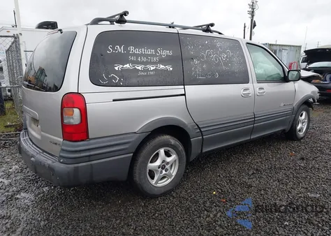 2004 Pontiac Montana M16 W/1Sa Pkg. z USA, uszkodzony, nr VIN 1GMDX03E84D248155